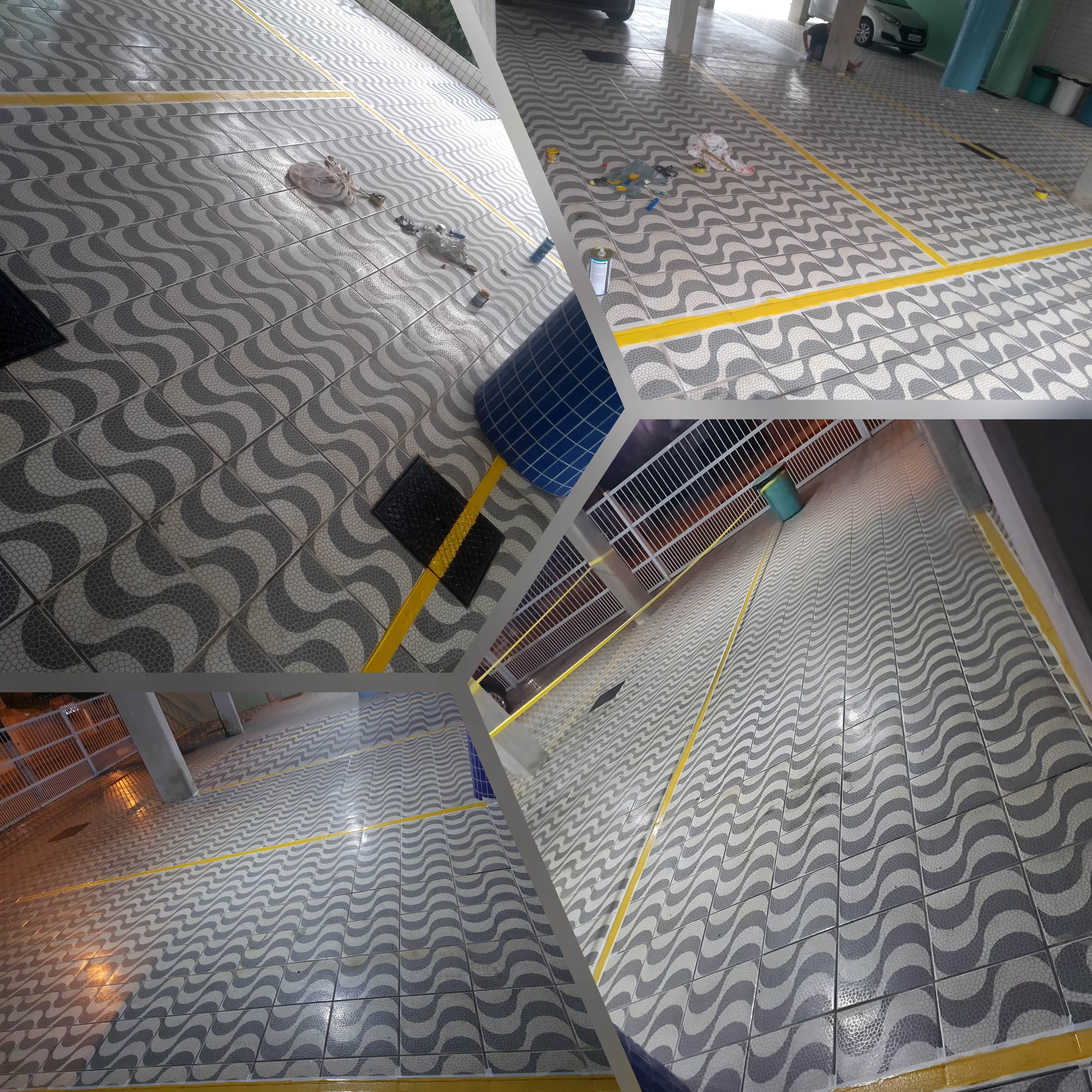 Demarcação e Pintura, vaga de Carros